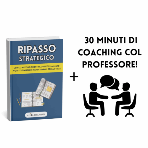 Ripasso Strategico - Libro + 30 minuti di Coaching con il Professore
