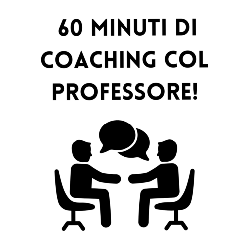 Ripasso Strategico - Consulenza con il Professore – Sessione Personalizzata di 1 Ora