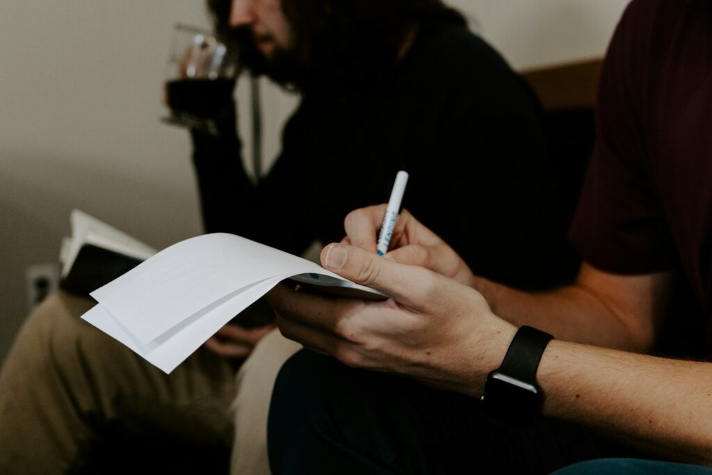 Blocchi per prendere appunti con il metodo outline